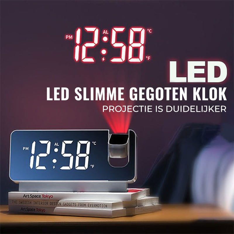 Niki | Digital Projection Clock with Built-in Night Light