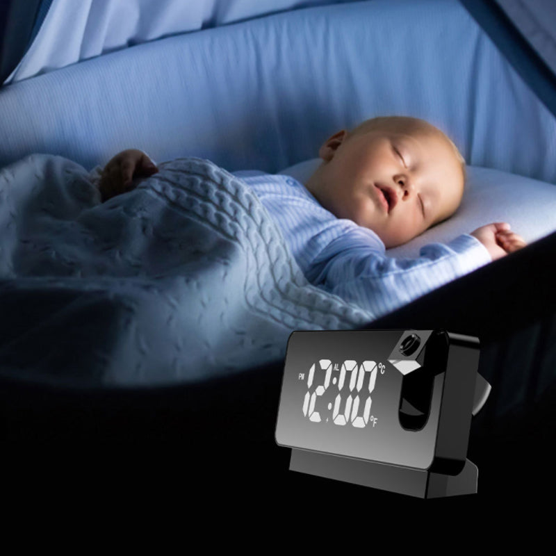 Niki | Digital Projection Clock with Built-in Night Light
