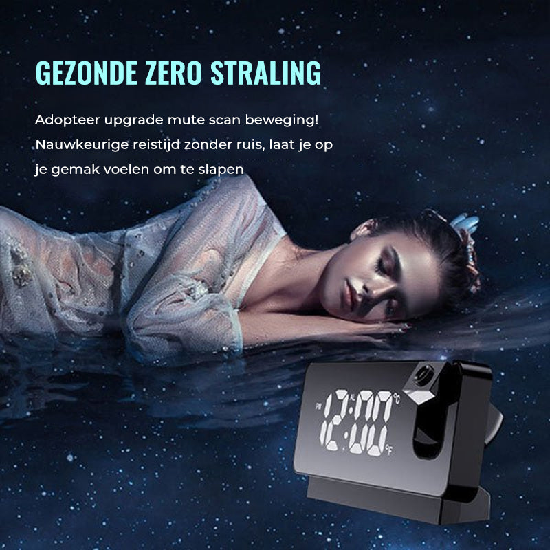 Niki | Digital Projection Clock with Built-in Night Light