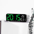 Niki | Digital Wall Clock with Temperature, Date & Alarm