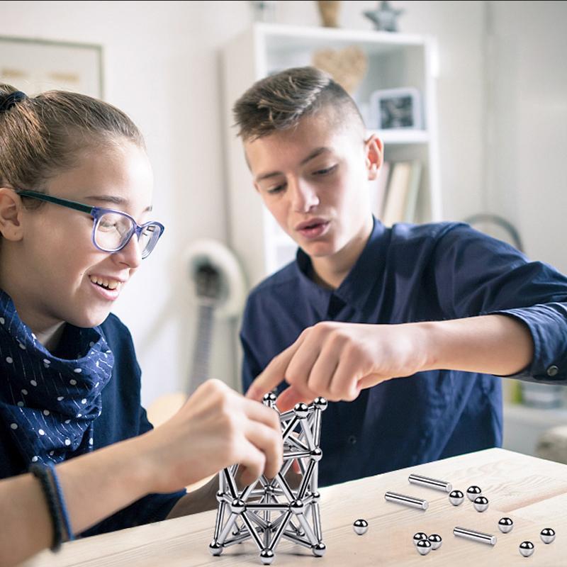 Niki | Magnetic Building Rods and Balls STEM Toy
