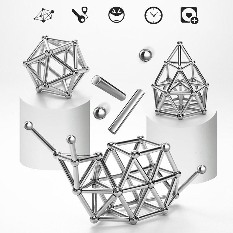 Niki | Magnetic Building Rods and Balls STEM Toy