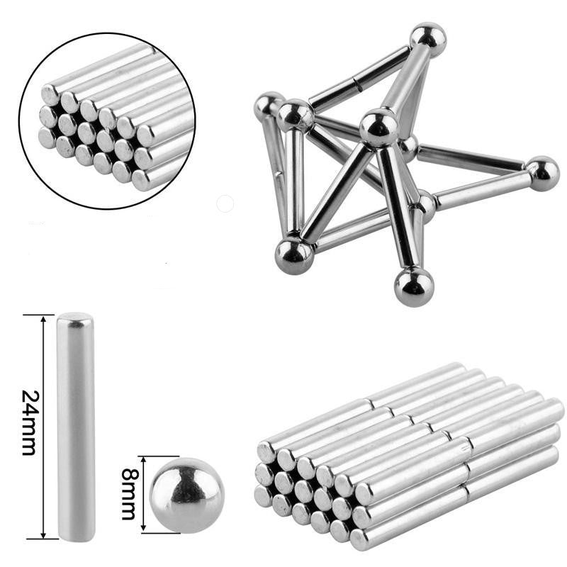 Niki | Magnetic Building Rods and Balls STEM Toy