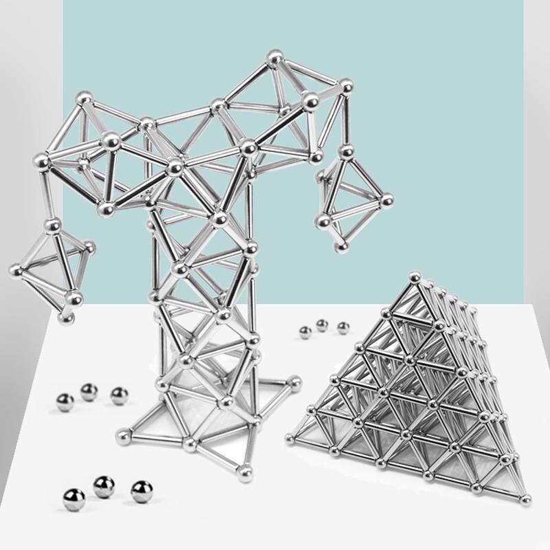 Niki | Magnetic Building Rods and Balls STEM Toy