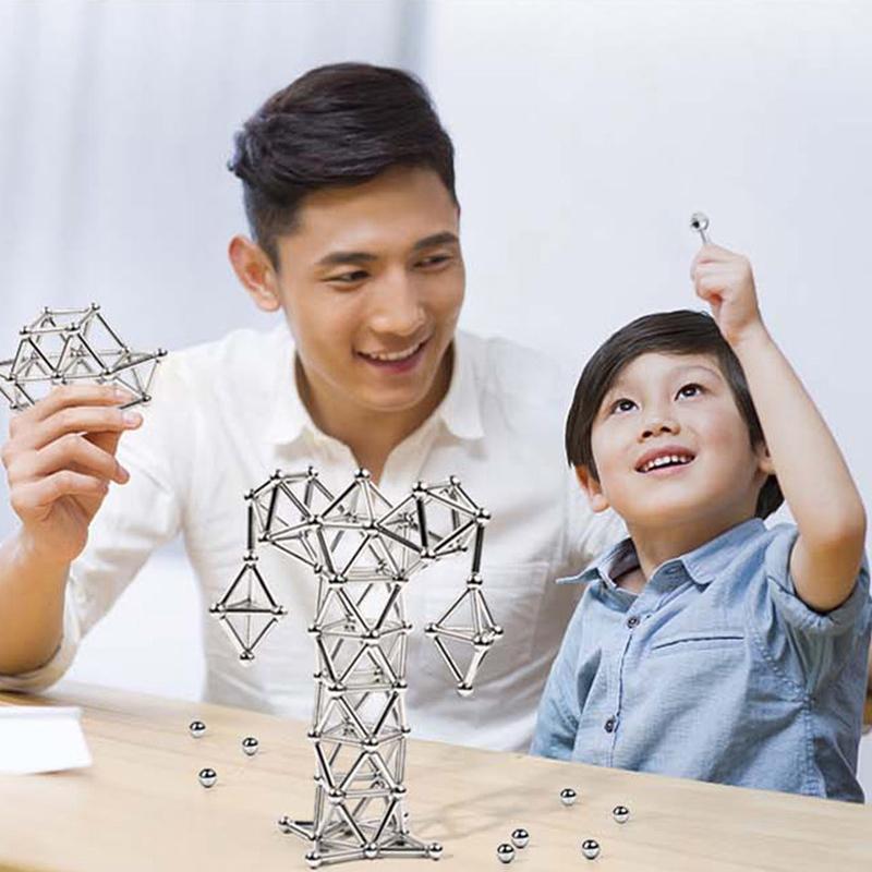 Niki | Magnetic Building Rods and Balls STEM Toy