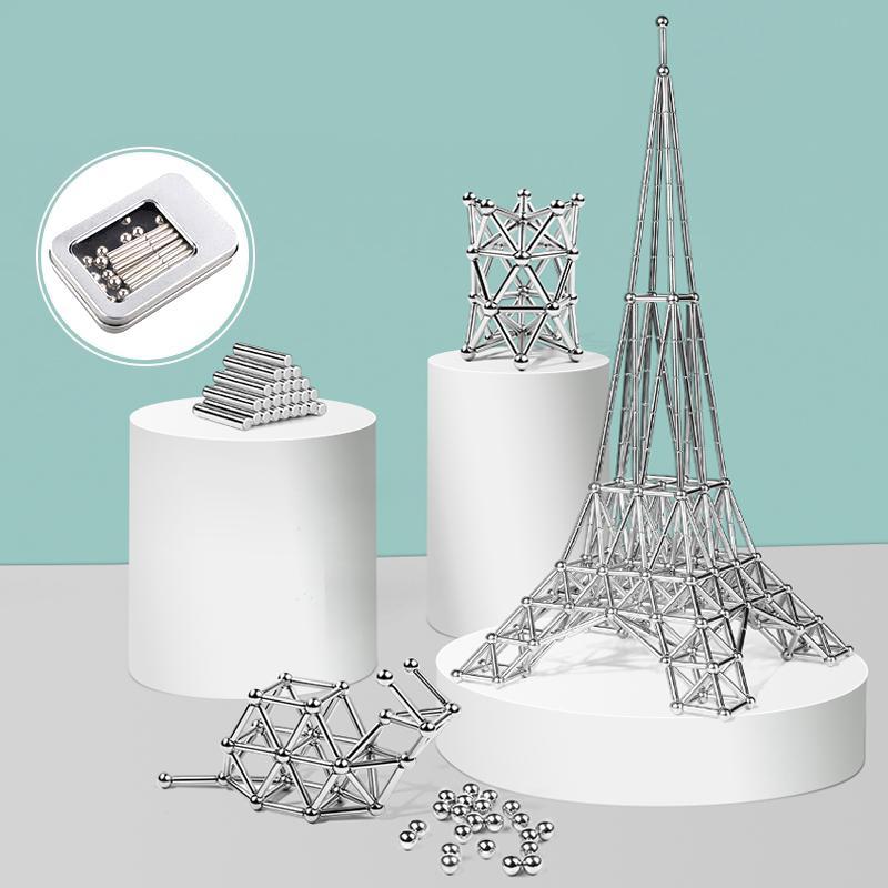 Niki | Magnetic Building Rods and Balls STEM Toy