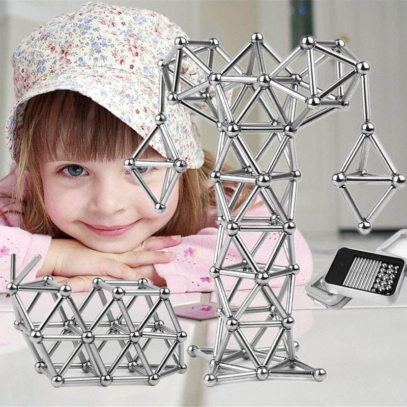 Niki | Magnetic Building Rods and Balls STEM Toy