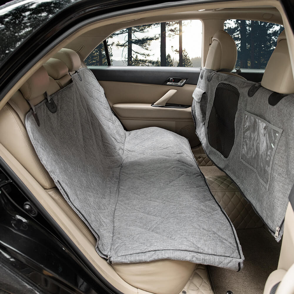 Niki | Dog Car Seat Cover Waterproof Quilted Bench Seat Protector