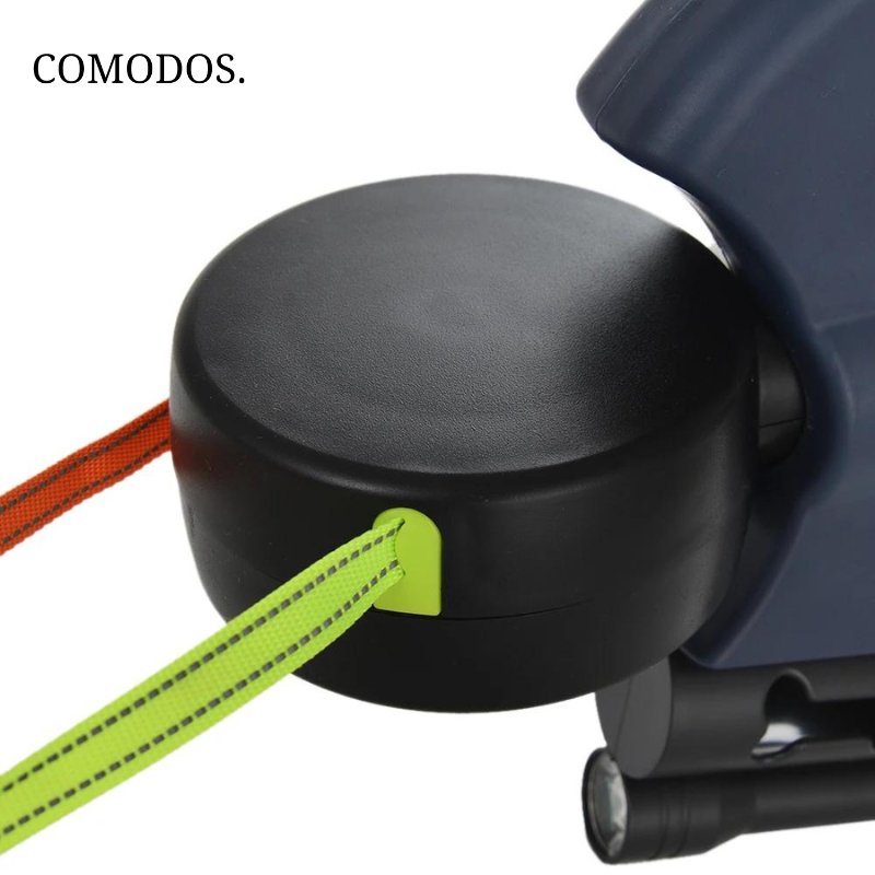Niki | Retractable Dual Dog Leash with Built-in Light