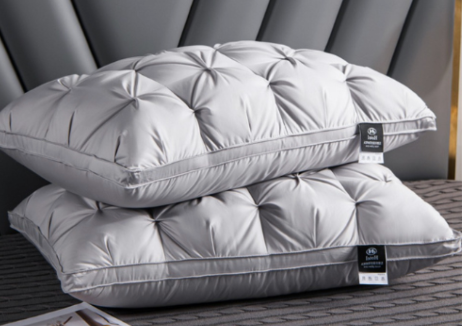 Niki | Tufted Goose Down Pillow for Restful Sleep