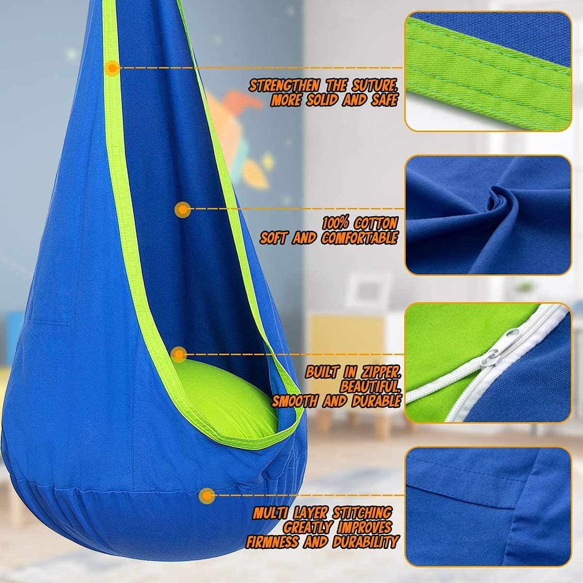 Niki | Dreamswing – Swing Chair for Kids for Relaxation and Fun