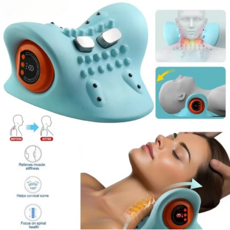 Niki | Electric Cervical Massager – Smart Neck Pain Relief with Heat & Pulse Therapy