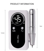 Niki | Electric Nail Drill 45000RPM Rechargeable Portable