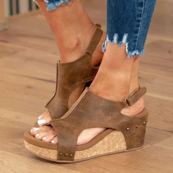 Niki | Women's Comfortable Elevated Wedge Sandals