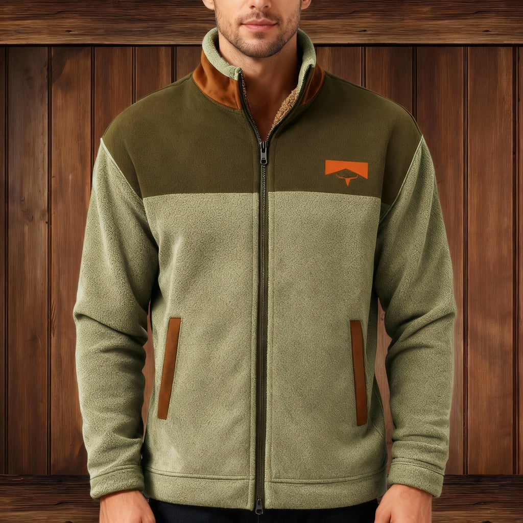 Cozy Printed Fleece Jacket