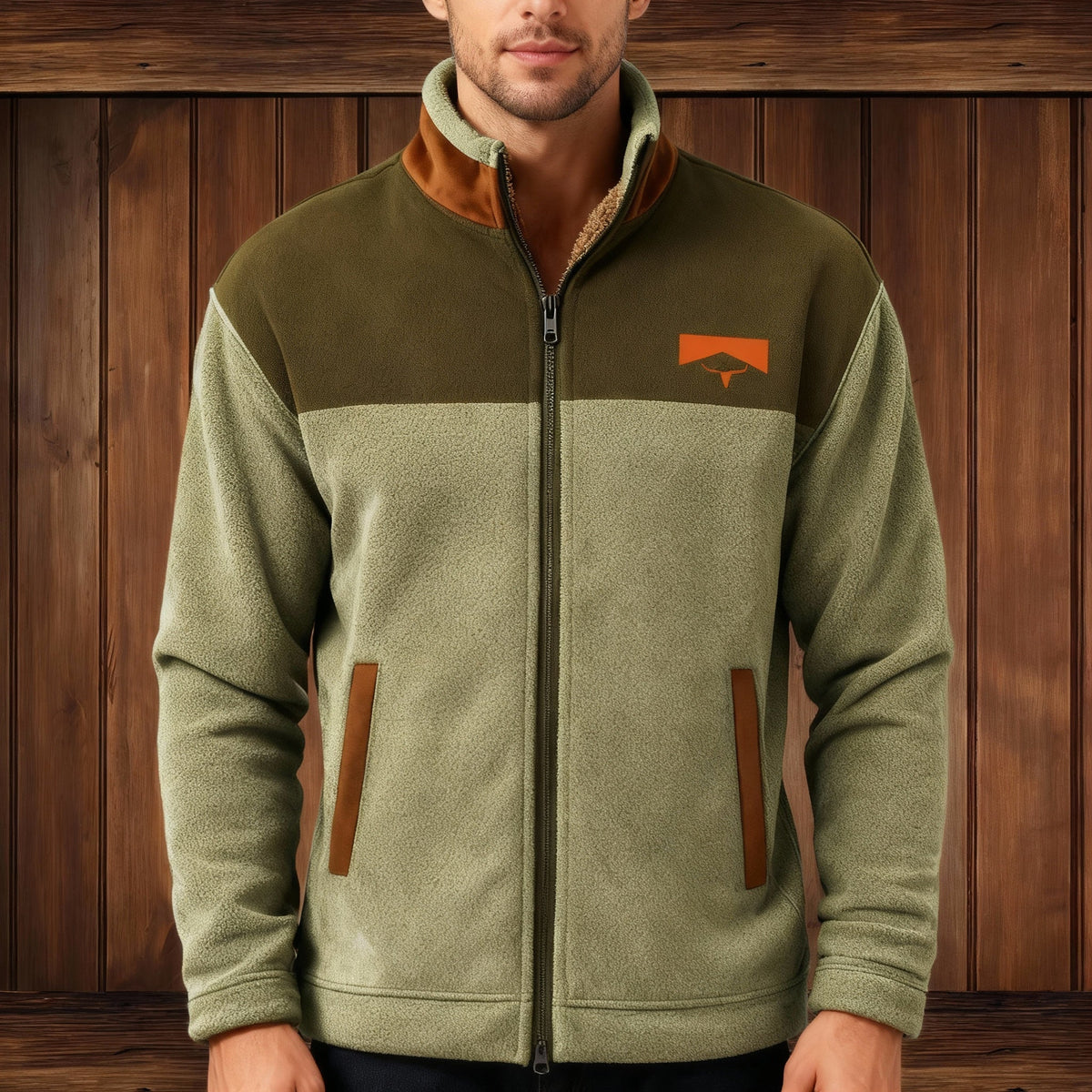 Cozy Printed Fleece Jacket