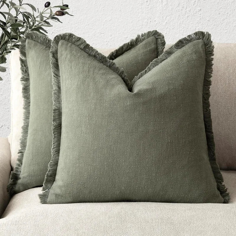 Niki | Cotton-Linen Pillow Covers for Chic Home Decor