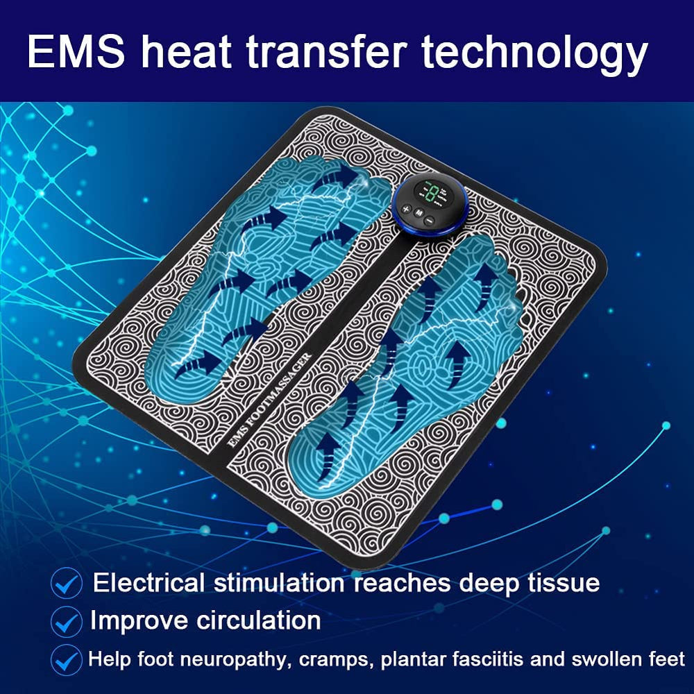 Niki | EMS Foot Stimulator with Acupressure & 9 Levels