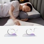 Niki | Contoured Memory Foam Pillow for Neck Comfort