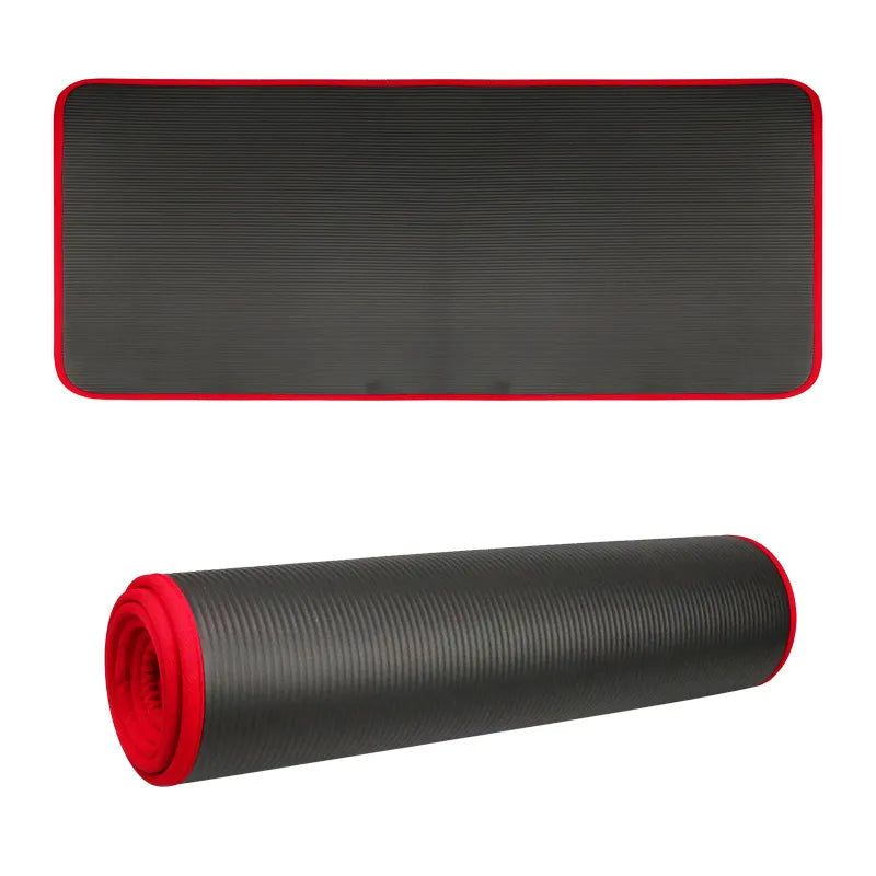 Niki | Extra Thick Yoga Mat with Ribbed Texture
