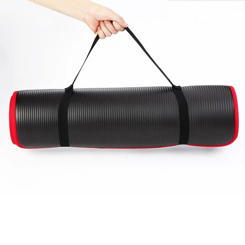 Niki | Extra Thick Yoga Mat with Ribbed Texture