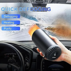 Niki | Fast Heating Cup Shaped Car Warm Air Blower - Quick Heating & Cooling Adjustable 360 Degree Rotatable Plug and Play for Car, SUV, Recreational Vehicle and Truck