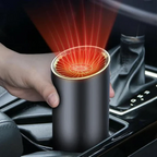 Niki | Fast Heating Cup Shaped Car Warm Air Blower - Quick Heating & Cooling Adjustable 360 Degree Rotatable Plug and Play for Car, SUV, Recreational Vehicle and Truck