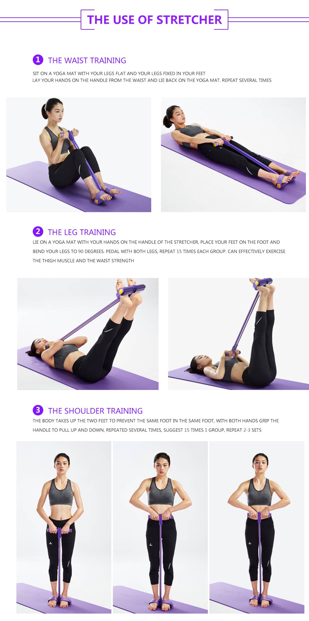 Niki | Fitness Resistance Band with Pedal