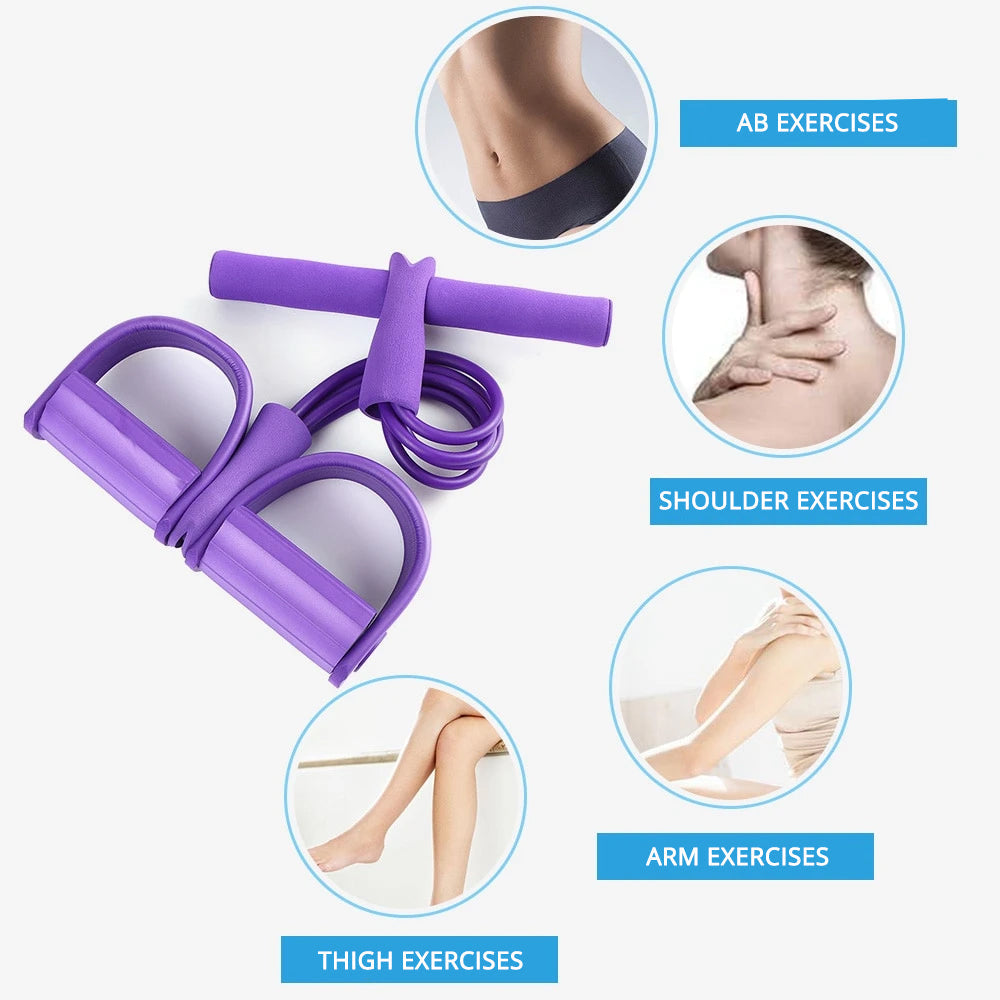 Niki | Fitness Resistance Band with Pedal