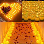 Niki | Flameless LED Tea Lights Battery Operated – 24–100 Pieces
