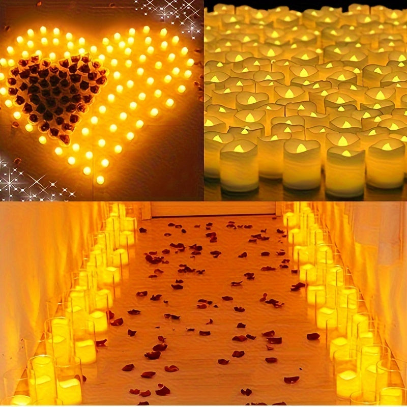 Niki | Flameless LED Tea Lights Battery Operated – 24–100 Pieces