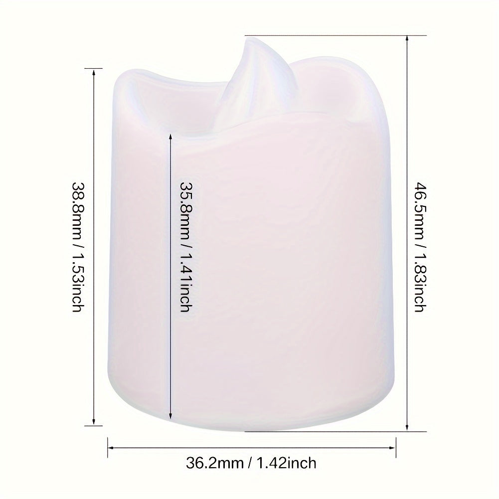 Niki | Flameless LED Tea Lights Battery Operated – 24–100 Pieces