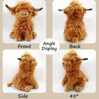 Niki | Fluffy Highland Cuddle – Soft Cow for Young and Old