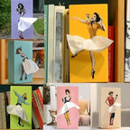 Niki | Flying Skirt Tissue Box