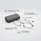 Niki | Compact Folding Reading Glasses with Protective Case