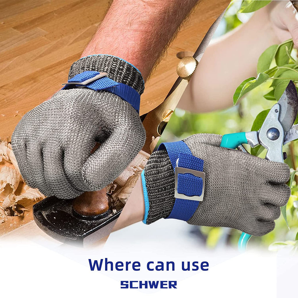 Niki | Food grade stainless steel mesh metal glove