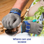 Niki | Food grade stainless steel mesh metal glove