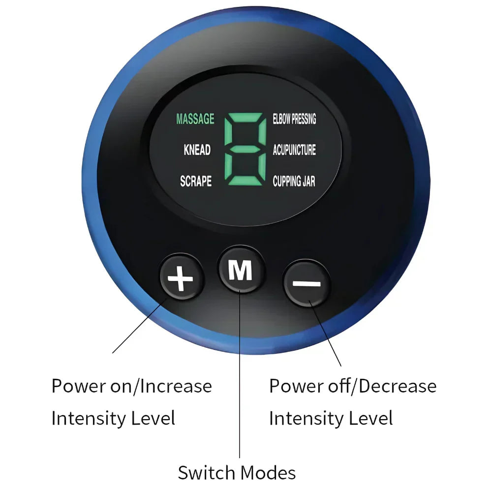 Foot Massager with EMS Electro-Stimulation USB