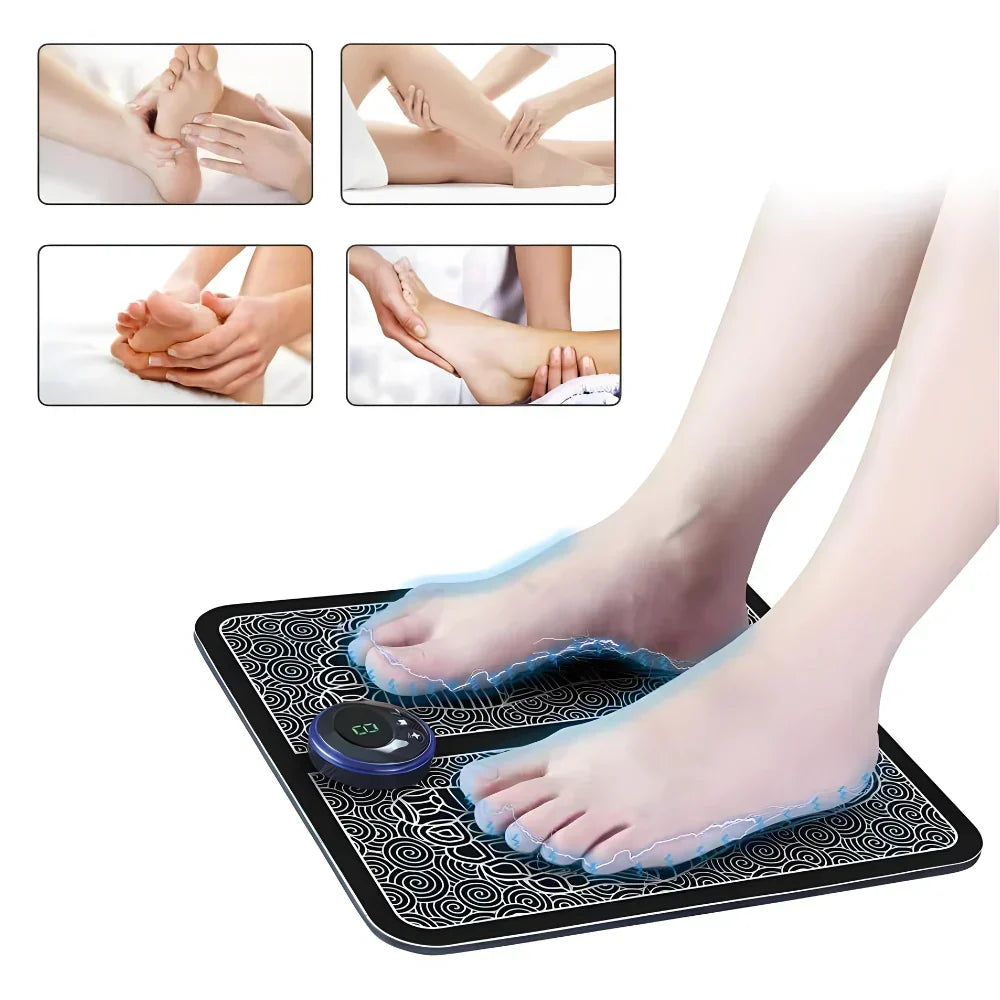 Foot Massager with EMS Electro-Stimulation USB