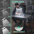 Niki | Full-Page Magnifying Glass with LED Light – Hands-Free Reading Aid for Books, Crafts & Hobbies