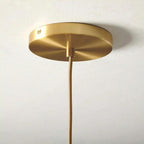 Niki | Glass Ball Pendant Light | Modern Brass Design