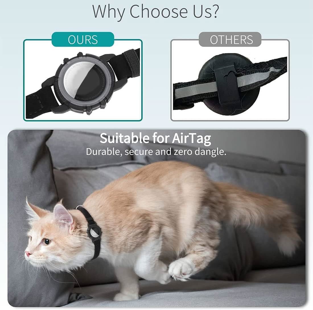Niki | GPS Collar for Cats with Reflective Design