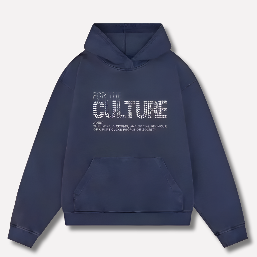 Hoodie with "For The Culture" Graphic