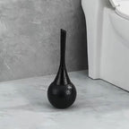 Niki | Hammered Toilet Brush Holder Set
