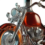 Niki | Harley Motorcycle Shaped Whiskey Decanter for Home Bar
