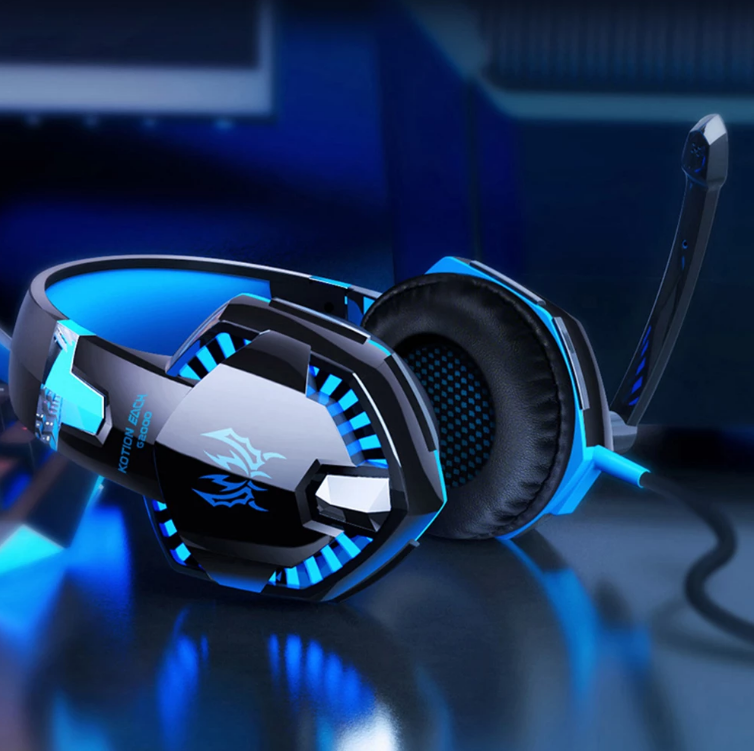 Niki | Headphones for PC Bass Stereo Over-Ear Headset Laptop Microphone