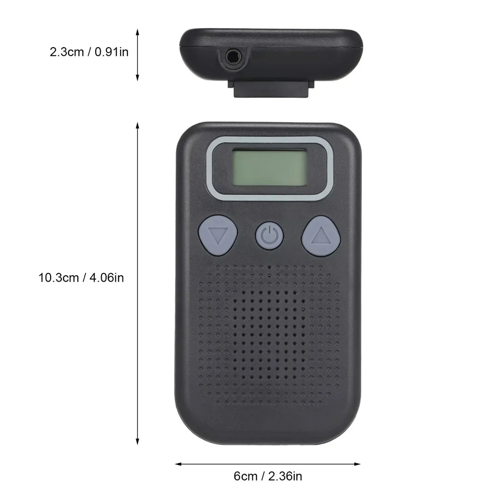 Niki | Hearing Aid Sound Amplifier – Battery-Powered In-Ear Hearing Amplifier with Headphones for Seniors and Adults