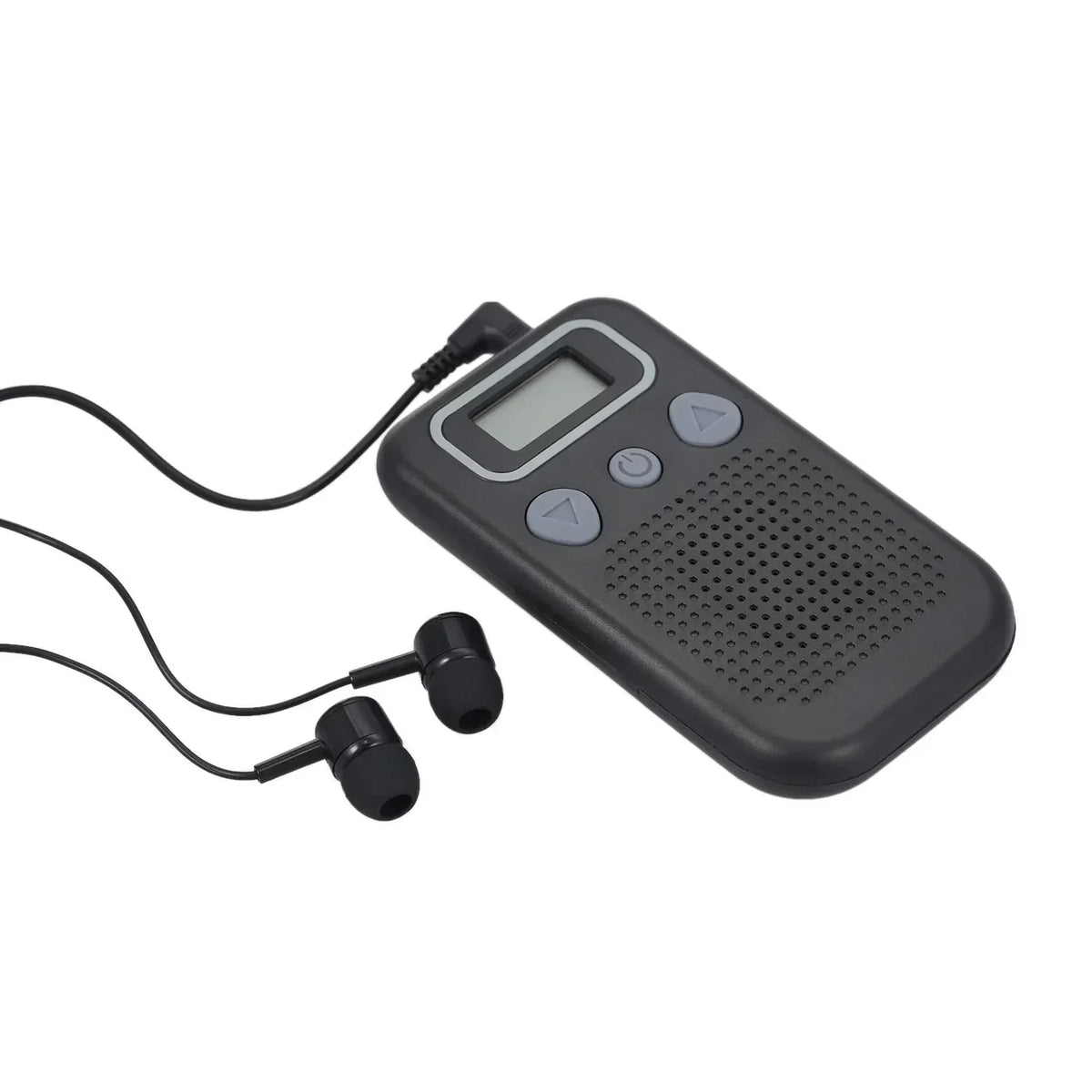 Niki | Hearing Aid Sound Amplifier – Battery-Powered In-Ear Hearing Amplifier with Headphones for Seniors and Adults