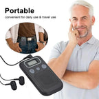 Niki | Hearing Aid Sound Amplifier – Battery-Powered In-Ear Hearing Amplifier with Headphones for Seniors and Adults