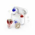 Niki | HearPro ITC Hearing Amplifier Set | Rechargeable | Intelligent Noise Cancellation | In-Ear Design (Discreet) | 20 Hours Battery Life | Includes Mobile Charging Case